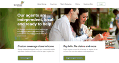 Desktop Screenshot of grangeinsurance.com